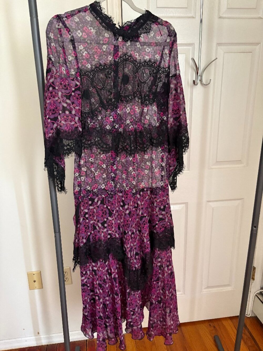 Floral & Lace Anna Sui Dress - Size 4